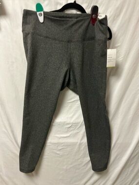 Old Navy Charcoal Gray High-Waist Stretch Leggings
